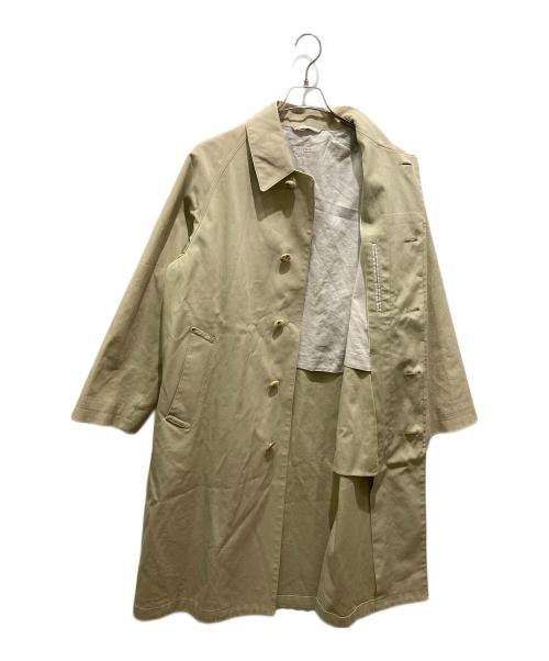 HEUGN（ユーゲン）HEUGN (ユーゲン) Daniel Balmacaan coat ベージュ サイズ:3の古着・服飾アイテム