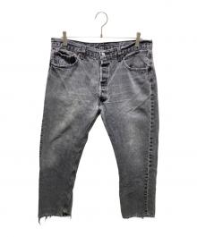 LEVI'S（リーバイス）の古着「後染めデニムパンツ」｜ブラック