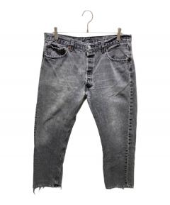 中古・古着通販】LEVI'S (リーバイス) デニムパンツ 70s 66後期 黒