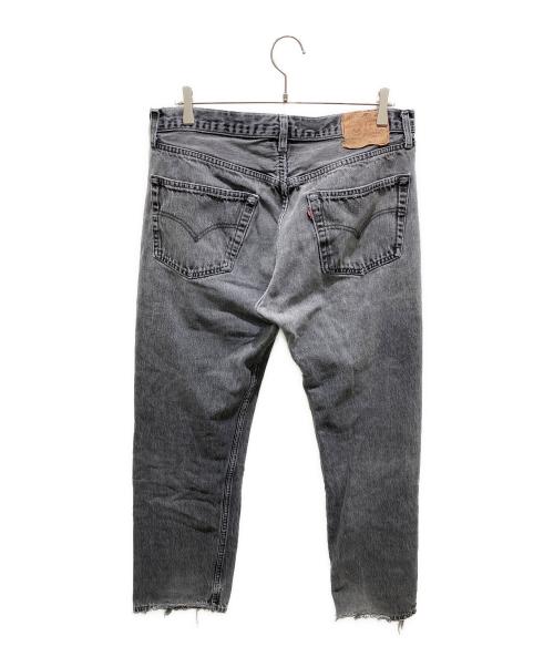 LEVI'S（リーバイス）LEVI'S (リーバイス) 後染めデニムパンツ ブラック サイズ:W38の古着・服飾アイテム