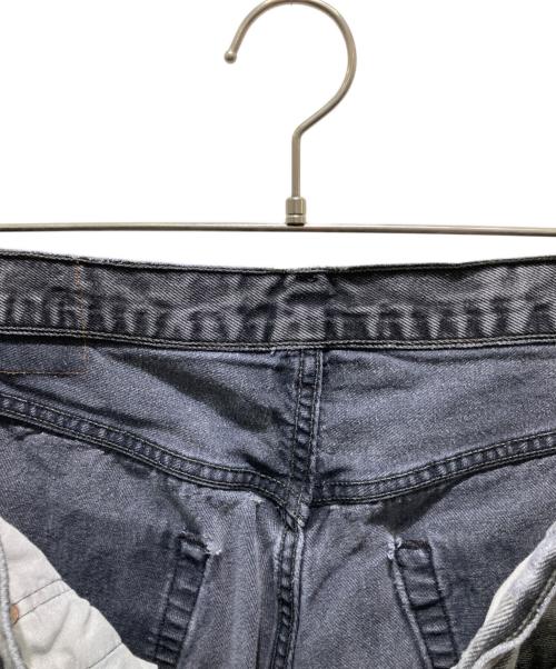 LEVI'S（リーバイス）LEVI'S (リーバイス) 後染めデニムパンツ ブラック サイズ:W38の古着・服飾アイテム