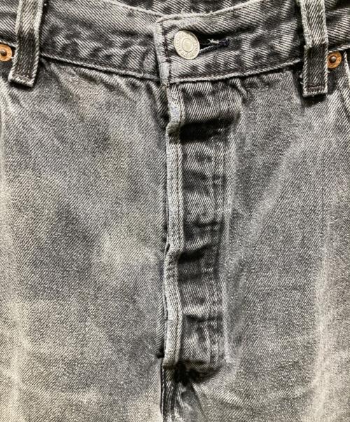 LEVI'S（リーバイス）LEVI'S (リーバイス) 後染めデニムパンツ ブラック サイズ:W38の古着・服飾アイテム