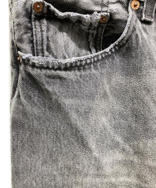 LEVI'S（リーバイス）LEVI'S (リーバイス) 後染めデニムパンツ ブラック サイズ:W38の古着・服飾アイテム
