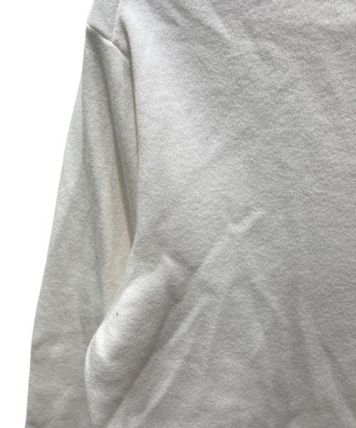 BATONER（バトナ―）BATONER (バトナ―) SMOOTH CREW NECK CARDIGAN ホワイトの古着・服飾アイテム