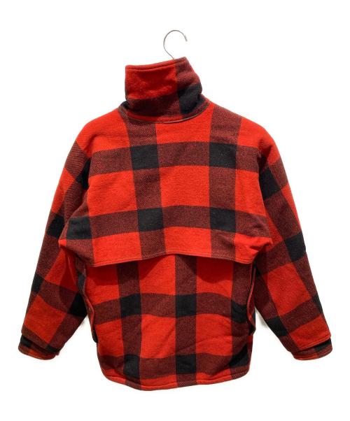 WOOLRICH（ウールリッチ）WOOLRICH (ウールリッチ) mackinaw jacket レッド サイズ:40の古着・服飾アイテム
