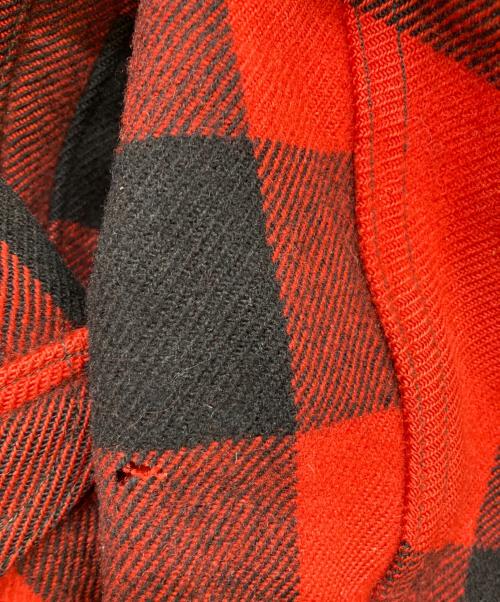 WOOLRICH（ウールリッチ）WOOLRICH (ウールリッチ) mackinaw jacket レッド サイズ:40の古着・服飾アイテム