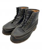 Dannerダナー）の古着「モックトゥワークブーツ」｜ブラック