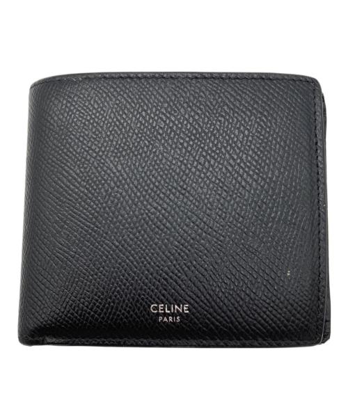 CELINE（セリーヌ）CELINE (セリーヌ) 2つ折り財布 ブラックの古着・服飾アイテム