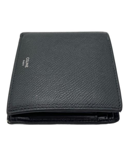CELINE（セリーヌ）CELINE (セリーヌ) 2つ折り財布 ブラックの古着・服飾アイテム