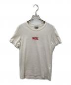 DIESELディーゼル）の古着「プリントTシャツ」｜ベージュ