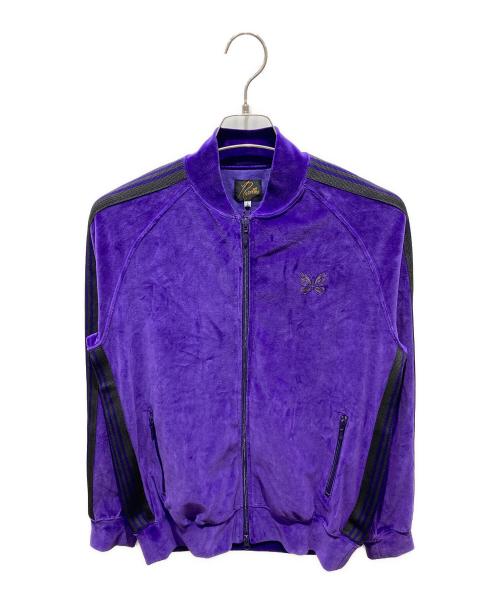 Needles（ニードルズ）Needles (ニードルズ) R.C. Track Jacket - C/Pe Velour パープル サイズ:Sの古着・服飾アイテム