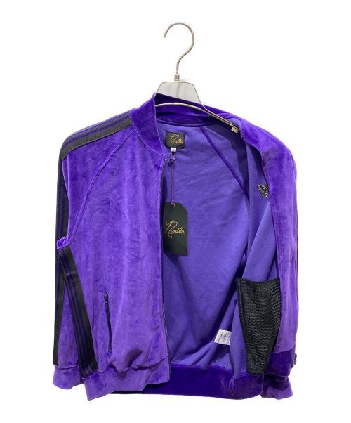 Needles（ニードルズ）Needles (ニードルズ) R.C. Track Jacket - C/Pe Velour パープル サイズ:Sの古着・服飾アイテム