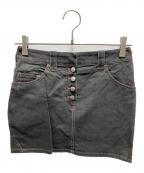 Christian Diorクリスチャン ディオール）の古着「デニムミニスカート」｜グレー