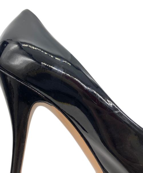 Salvatore Ferragamo（サルヴァトーレ フェラガモ）Salvatore Ferragamo (サルヴァトーレ フェラガモ) ヴァラリボンパンプス ブラック サイズ: 8Dの古着・服飾アイテム