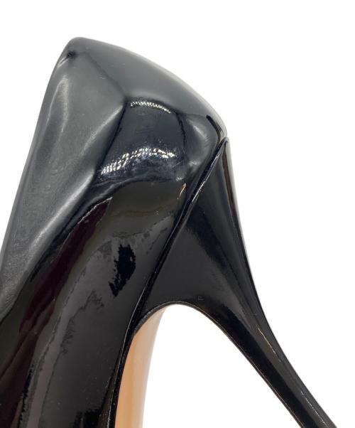 Salvatore Ferragamo（サルヴァトーレ フェラガモ）Salvatore Ferragamo (サルヴァトーレ フェラガモ) ヴァラリボンパンプス ブラック サイズ: 8Dの古着・服飾アイテム