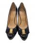 Salvatore Ferragamo (サルヴァトーレ フェラガモ) ヴァラリボンパンプス ブラック サイズ: 8D：6000円
