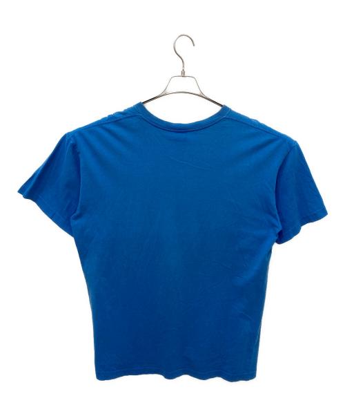 stussy（ステューシー）stussy (ステューシー) プリントTシャツ ブルー サイズ:XLの古着・服飾アイテム