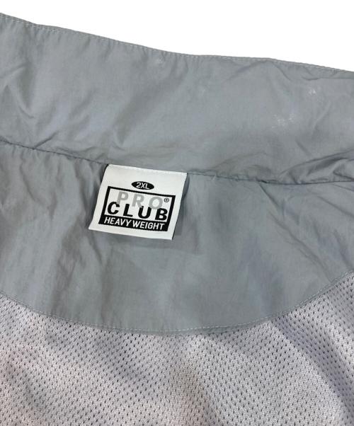 PROCLUB（プロクラブ）PROCLUB (プロクラブ) ウインドブレーカー グレー サイズ:2XLの古着・服飾アイテム
