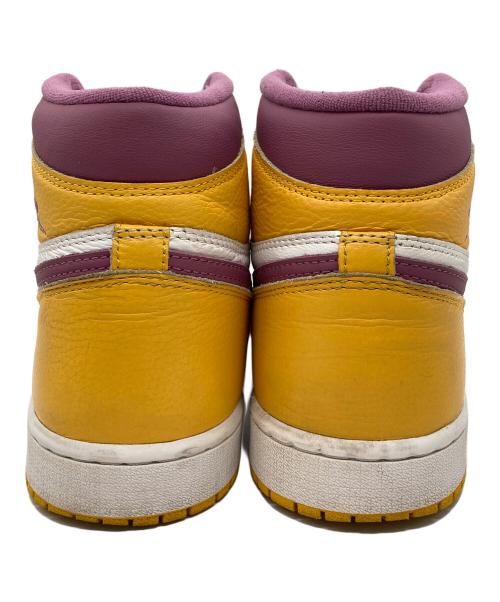 NIKE（ナイキ）NIKE (ナイキ) ハイカットスニーカー イエロー×パープル サイズ:US10の古着・服飾アイテム