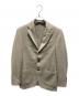 LARDINI（ラルディーニ）の古着「段返り3Bジャケット」｜ベージュ