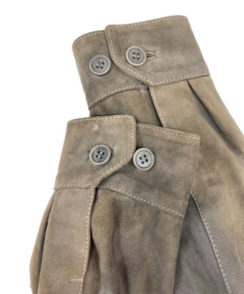 Cinquanta（チンクワンタ）Cinquanta (チンクワンタ) ドライビングブルゾン ブラウン サイズ:44の古着・服飾アイテム