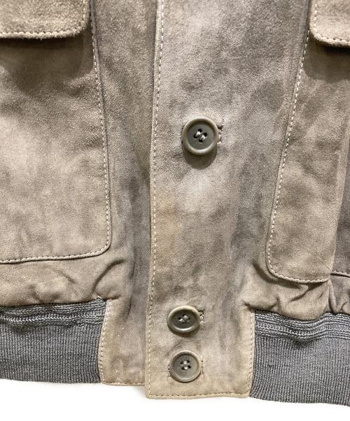 Cinquanta（チンクワンタ）Cinquanta (チンクワンタ) ドライビングブルゾン ブラウン サイズ:44の古着・服飾アイテム