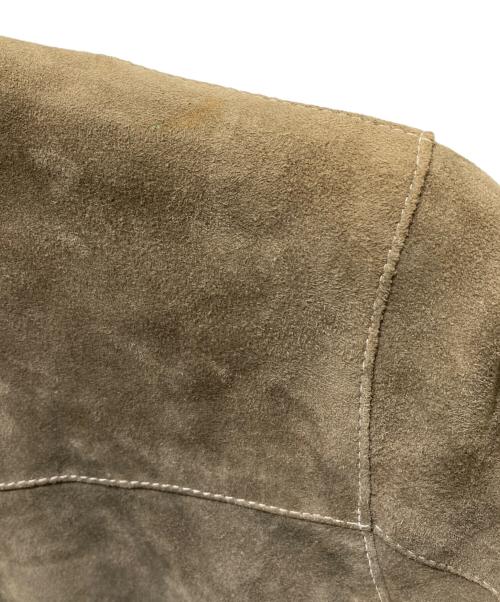 Cinquanta（チンクワンタ）Cinquanta (チンクワンタ) ドライビングブルゾン ブラウン サイズ:44の古着・服飾アイテム