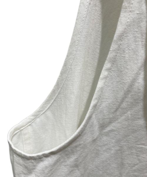 Y's（ワイズ）Y's (ワイズ) ノースリーブフードジャケット ホワイト サイズ:1の古着・服飾アイテム