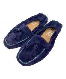 Salvatore Ferragamo（サルヴァトーレ フェラガモ）の古着「タッセルローファー」｜ネイビー