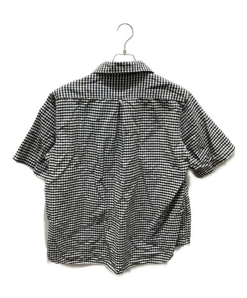 DANTON（ダントン）DANTON (ダントン) チェックシャツ ブラック×ホワイト サイズ:40の古着・服飾アイテム