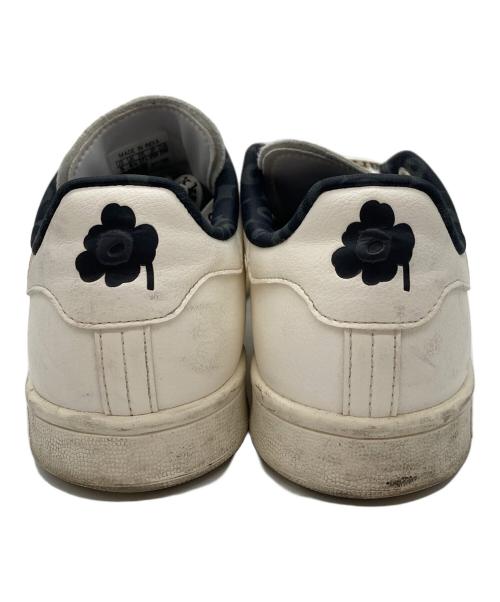 adidas（アディダス）adidas (アディダス) marimekko (マリメッコ) ローカットスニーカー ブラック×ホワイト サイズ:US5の古着・服飾アイテム