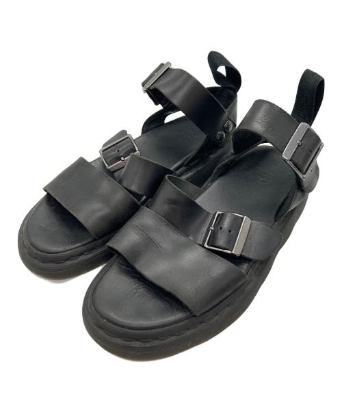 Dr.Martens（ドクターマーチン）Dr.Martens (ドクターマーチン) レザーサンダル ブラック サイズ:UK5の古着・服飾アイテム