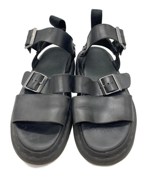 Dr.Martens（ドクターマーチン）Dr.Martens (ドクターマーチン) レザーサンダル ブラック サイズ:UK5の古着・服飾アイテム