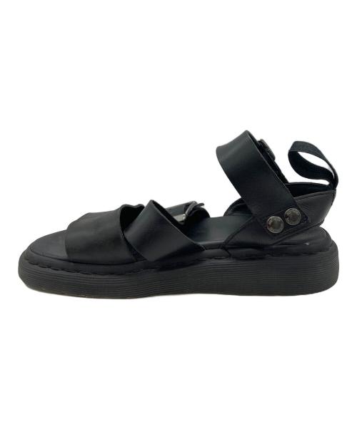 Dr.Martens（ドクターマーチン）Dr.Martens (ドクターマーチン) レザーサンダル ブラック サイズ:UK5の古着・服飾アイテム