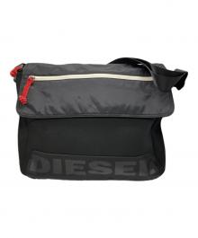 DIESEL（ディーゼル）の古着「メッセンジャーバッグ」｜ブラック