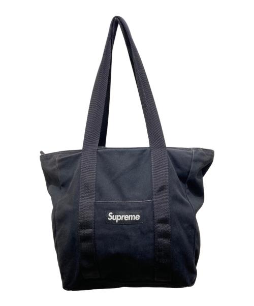SUPREME（シュプリーム）Supreme (シュプリーム) トートバッグ ブラックの古着・服飾アイテム