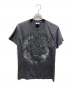 HARLEY-DAVIDSON×Hanesハーレーダビッドソン×ヘインズ）の古着「両面プリント半袖Tシャツ」｜グレー