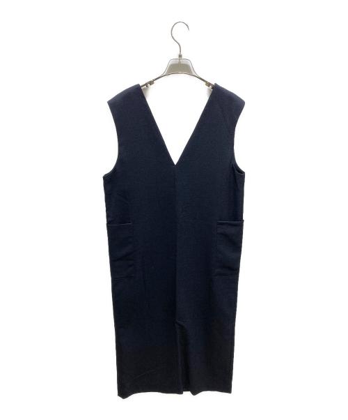 RIVE DROITE（リヴドロワ）RIVE DROITE (リヴドロワ) ノースリーブワンピース ネイビー サイズ:2の古着・服飾アイテム