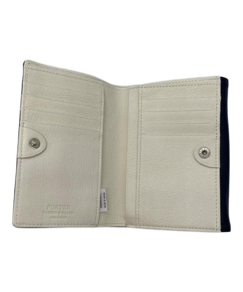 PORTER（ポーター）PORTER (ポーター) ダブル ウォレット ネイビーの古着・服飾アイテム
