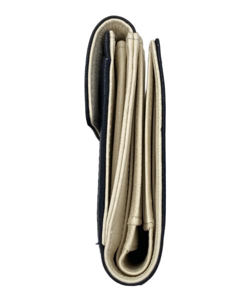 PORTER（ポーター）PORTER (ポーター) ダブル ウォレット ネイビーの古着・服飾アイテム