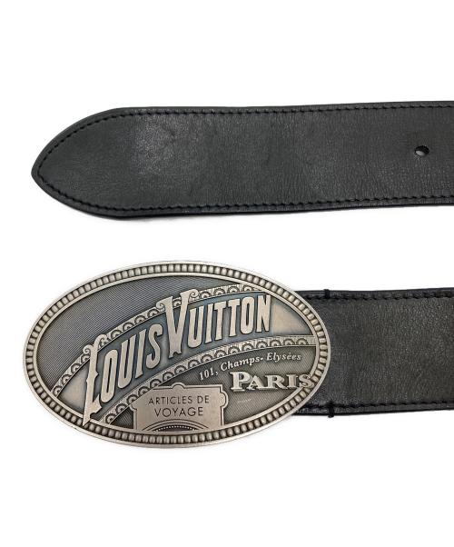 LOUIS VUITTON（ルイ ヴィトン）LOUIS VUITTON (ルイ ヴィトン) サンチュール エルドラド ベルト ブラウンの古着・服飾アイテム