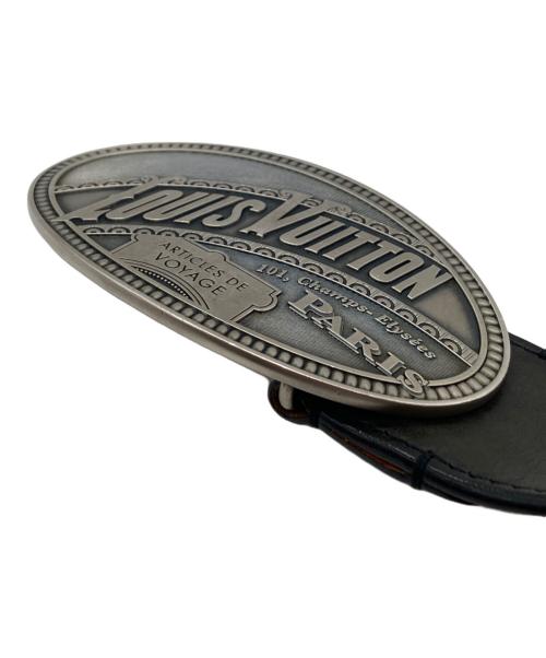 LOUIS VUITTON（ルイ ヴィトン）LOUIS VUITTON (ルイ ヴィトン) サンチュール エルドラド ベルト ブラウンの古着・服飾アイテム