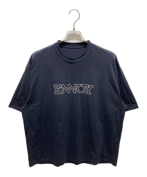 ENNOY（エンノイ）ENNOY (エンノイ) Electric Logo EMB T-Shirt ネイビー サイズ:XLの古着・服飾アイテム