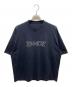 ENNOY（エンノイ）の古着「Electric Logo EMB T-Shirt」｜ネイビー
