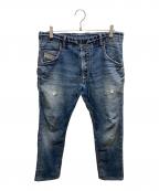 DIESELディーゼル）の古着「ジョグデニムパンツ」｜インディゴ