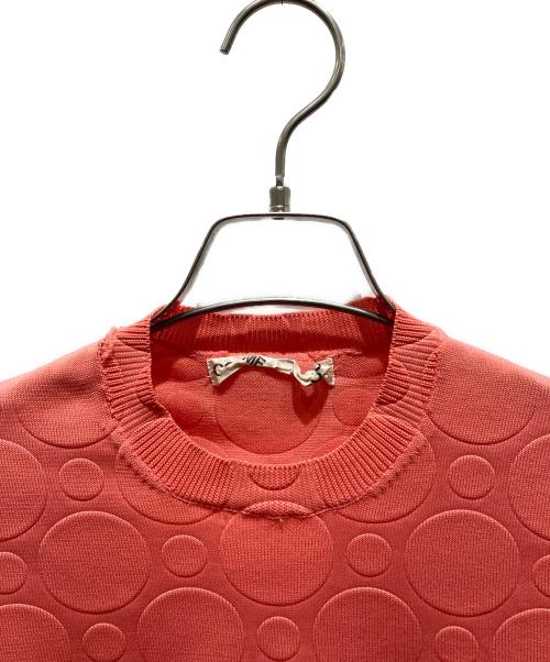 COMME des GARCONS（コムデギャルソン）COMME des GARCONS (コムデギャルソン) ポルカドットカットソー ピンク サイズ:記載無しの為実寸参照の古着・服飾アイテム