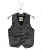 Pherrow'sフェローズ）の古着「ワークベスト」｜グレー