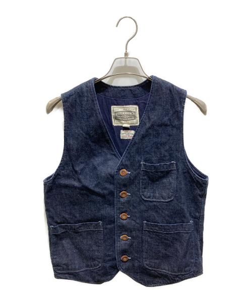 Pherrow's（フェローズ）Pherrow's (フェローズ) デニムワークベスト インディゴ サイズ:40の古着・服飾アイテム