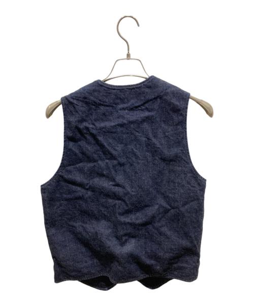 Pherrow's（フェローズ）Pherrow's (フェローズ) デニムワークベスト インディゴ サイズ:40の古着・服飾アイテム