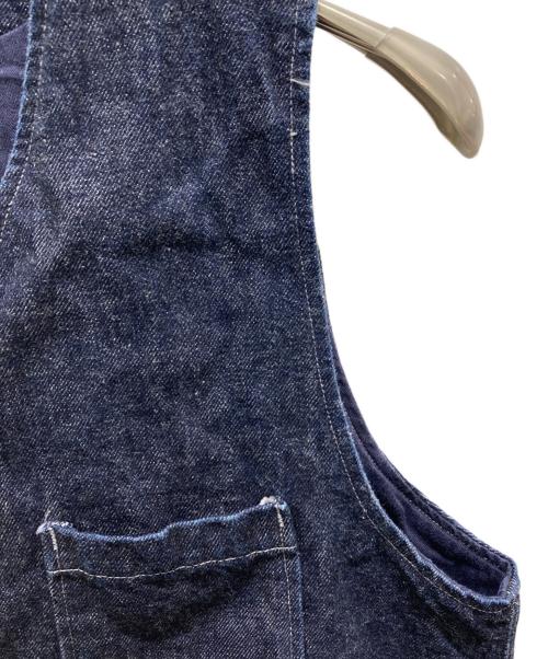 Pherrow's（フェローズ）Pherrow's (フェローズ) デニムワークベスト インディゴ サイズ:40の古着・服飾アイテム